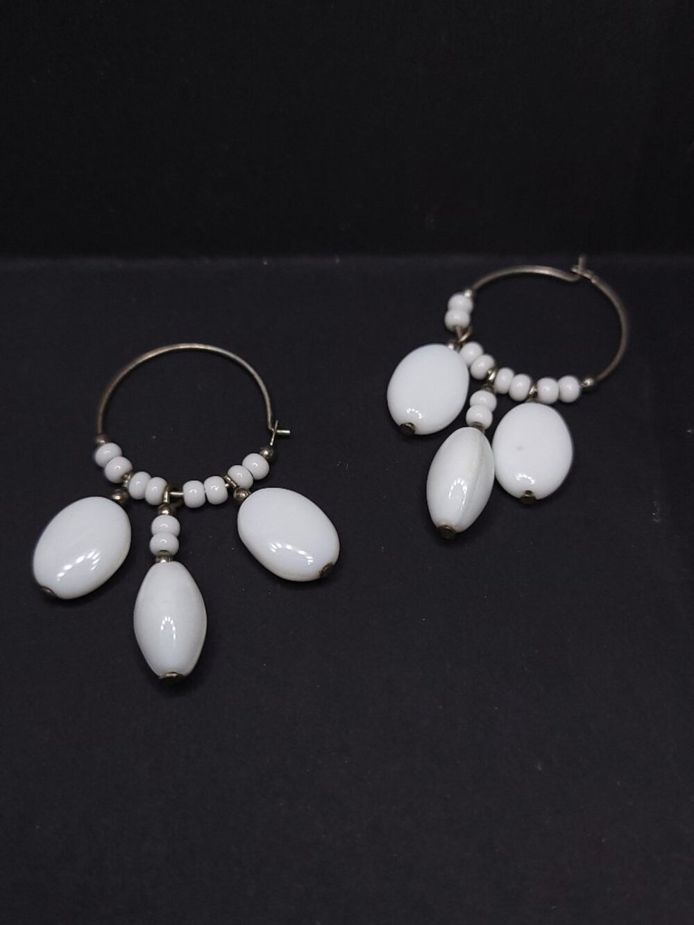 Vintage Glass Earrings for Pierced Ears
